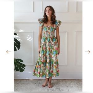 Mille Olympia Dress in Summer Garden